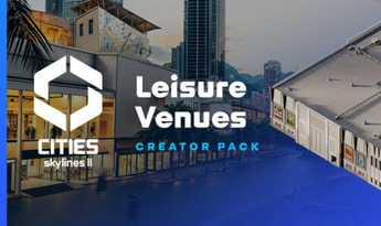 Cities: Skylines II - Creator Pack: Leisure Venues DLC Global Steam