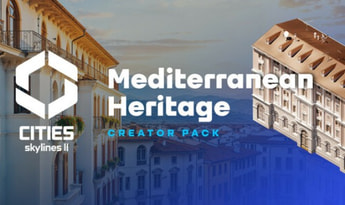 Cities: Skylines II - Creator Pack: Mediterranean Heritage DLC Global Steam