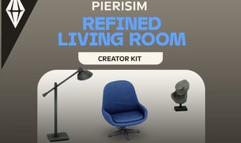 The Sims 4: Refined Living Room Kit DLC Global EA App