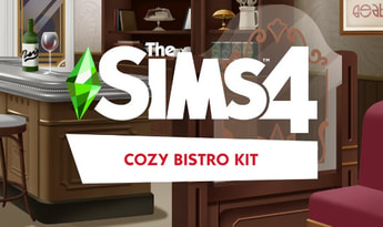 The Sims 4: Cozy Bistro Kit DLC Global EA App