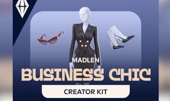 The Sims 4: Business Chic Kit DLC Global EA App