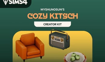 The Sims 4: Cozy Kitsch Kit DLC Global EA App