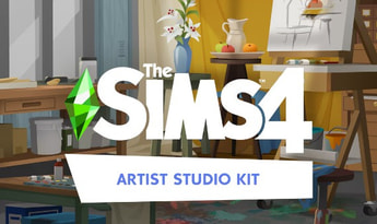 The Sims 4: Artist Studio Kit DLC Global EA App