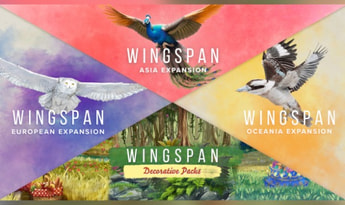 Wingspan - European + Oceania + Asia + Decorative Packs - Bundle DLC EN EU Xbox One Xbox Series
