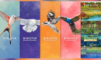 Wingspan + European + Oceania + Asia + Decorative Packs - Bundle EN EU Xbox One Xbox Series