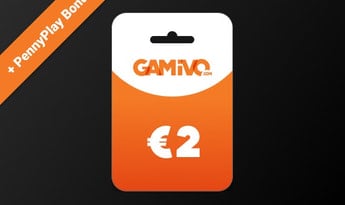 GAMIVO Gift Card €2 + 10 PennyPlay Bids Bonus GAMIVO