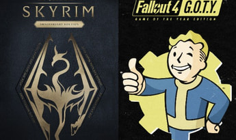 The Elder Scrolls V: Skyrim - Anniversary Edition + Fallout 4 GOTY EN Argentina Xbox One Xbox Series