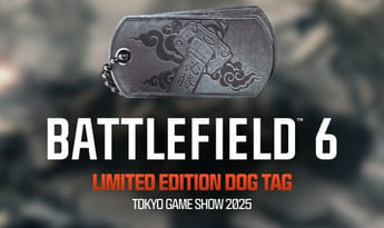 Battlefield 6 - Limited Edition Dog Tag - Tokyo Game Show 2025 Exclusive DLC EN Global Official website