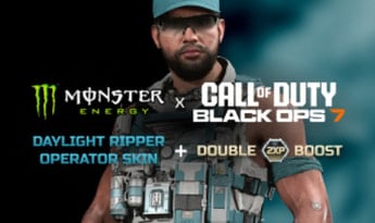 Call of Duty: Black Ops 7 - Monster Energy Daylight Ripper Operator Skin + 15 Min Double XP DLC EN Global Official website