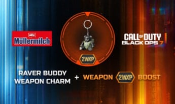 Call of Duty: Black Ops 7 - Raver Buddy Weapon Charm + 1 Hour Double Weapon XP DLC EN Global Official website