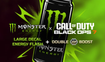 Call of Duty: Black Ops 7 - Large Decal - Energy Flash + 15 Min Double XP DLC EN Global Official website