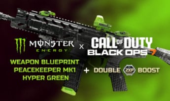 Call of Duty: Black Ops 7 - Weapon Blueprint - Peacekeeper MK1 + 15 Min Double XP DLC EN Global Official website
