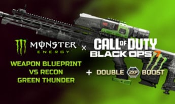 Call of Duty: Black Ops 7 - Weapon Blueprint - VS Recon Green Thunder + 15 Min Double XP DLC EN Global Official website