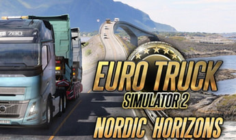 Euro Truck Simulator 2: Nordic Horizons DLC Global Steam Gift