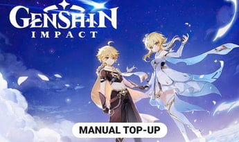 Genshin Impact Manual 6480 + 1600 Genesis Crystals Direct Top-Up