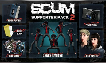 SCUM - Supporter Pack 2 DLC EN/DE/RU ROW Steam