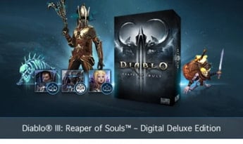 Diablo 3: Reaper of Souls Gift DLC Deluxe Edition EN Global Battle.net