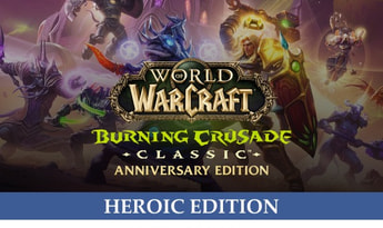 World of Warcraft: Burning Crusade Classic - Anniversary Edition Upgrade Gift DLC Outland Heroic Pack Edition EN Global Battle.net
