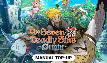 The Seven Deadly Sins: Origin Manual 120 Star Memory Direct Top-Up
