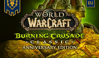 World of Warcraft Gold Burning Crusade Classic - Anniversary Edition Classic Alliance EU Thunderstrike 1000 Gold Direct Top-Up