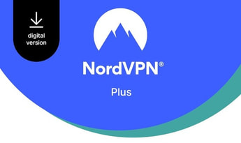 NordVPN Plus VPN & Password Manager Software Bundle 1 Year FR France Software License