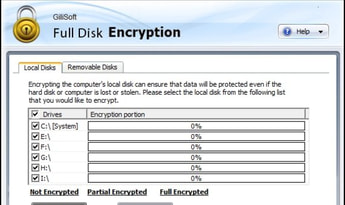 Gilisoft Full Disk Encryption EN Global Software License