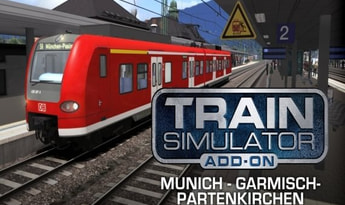 Train Simulator: Munich - Garmisch-Partenkirchen Route DLC EN/DE Global Steam
