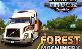 American Truck Simulator: Forest Machinery DLC EU Steam Gift