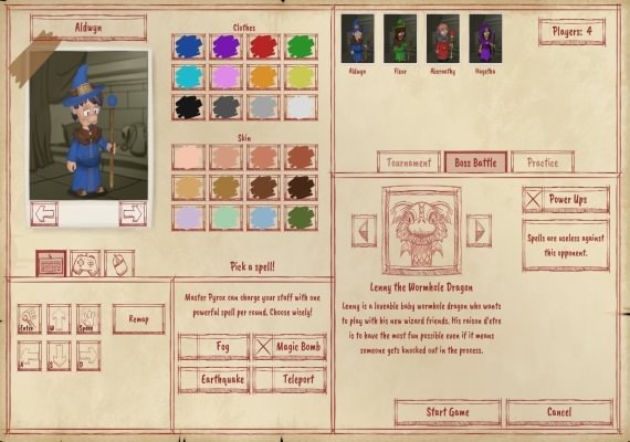 Master Pyrox Wizard Smackdown EN/DE Global screenshot 2