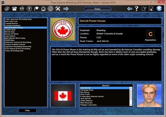 Total Extreme Wrestling 2010 EN Global screenshot 3
