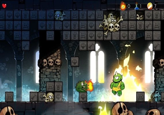 Wonder Boy: The Dragon's Trap EN/DE/FR/IT/JA/ES Colombia screenshot 4