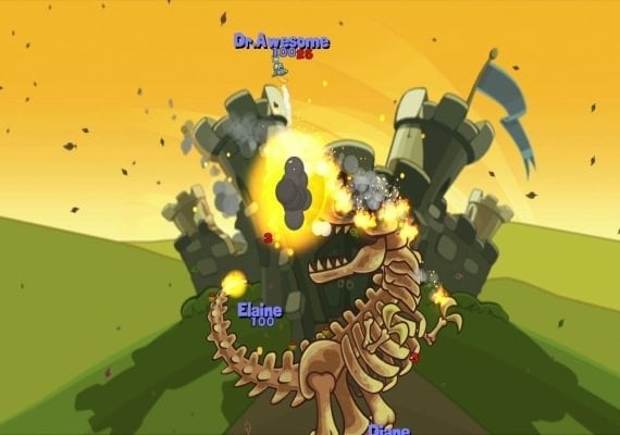 Worms Reloaded - Forts Pack DLC EN/DE/FR/IT/ES Global screenshot 2