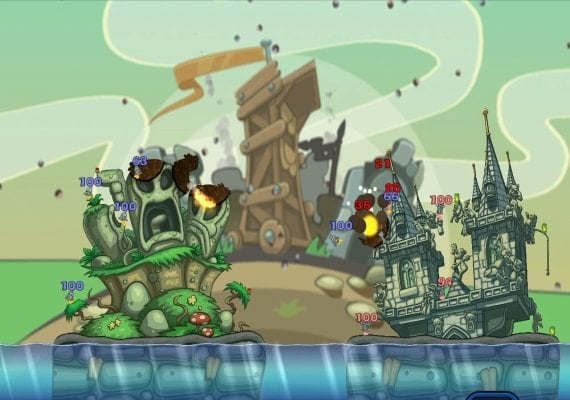 Worms Reloaded - Forts Pack DLC EN/DE/FR/IT/ES Global screenshot 3
