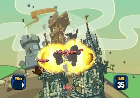 Worms Reloaded - Forts Pack DLC EN/DE/FR/IT/ES Global screenshot 4