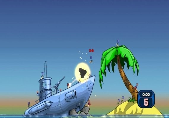 Worms Reloaded - Retro Pack DLC EN/DE/FR/IT/ES Global screenshot 2