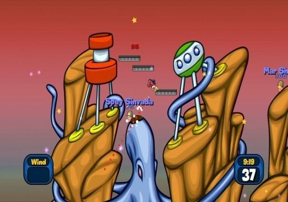 Worms Reloaded - Retro Pack DLC EN/DE/FR/IT/ES Global screenshot 4