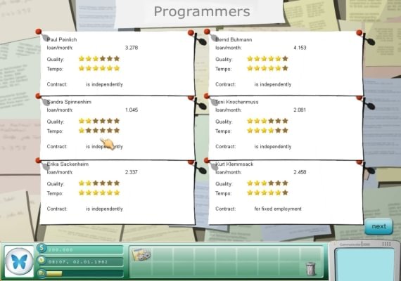 Game Tycoon 1.5 EN/DE Global screenshot 3