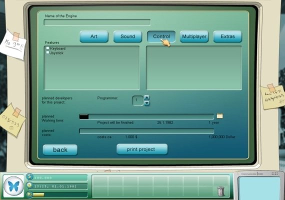 Game Tycoon 1.5 EN/DE Global screenshot 4