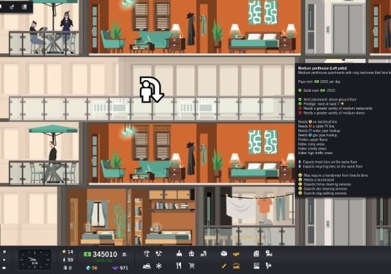 Project Highrise: Tokyo Towers DLC EN/DE/FR/IT/PL/RU/ZH/ES Global screenshot 4
