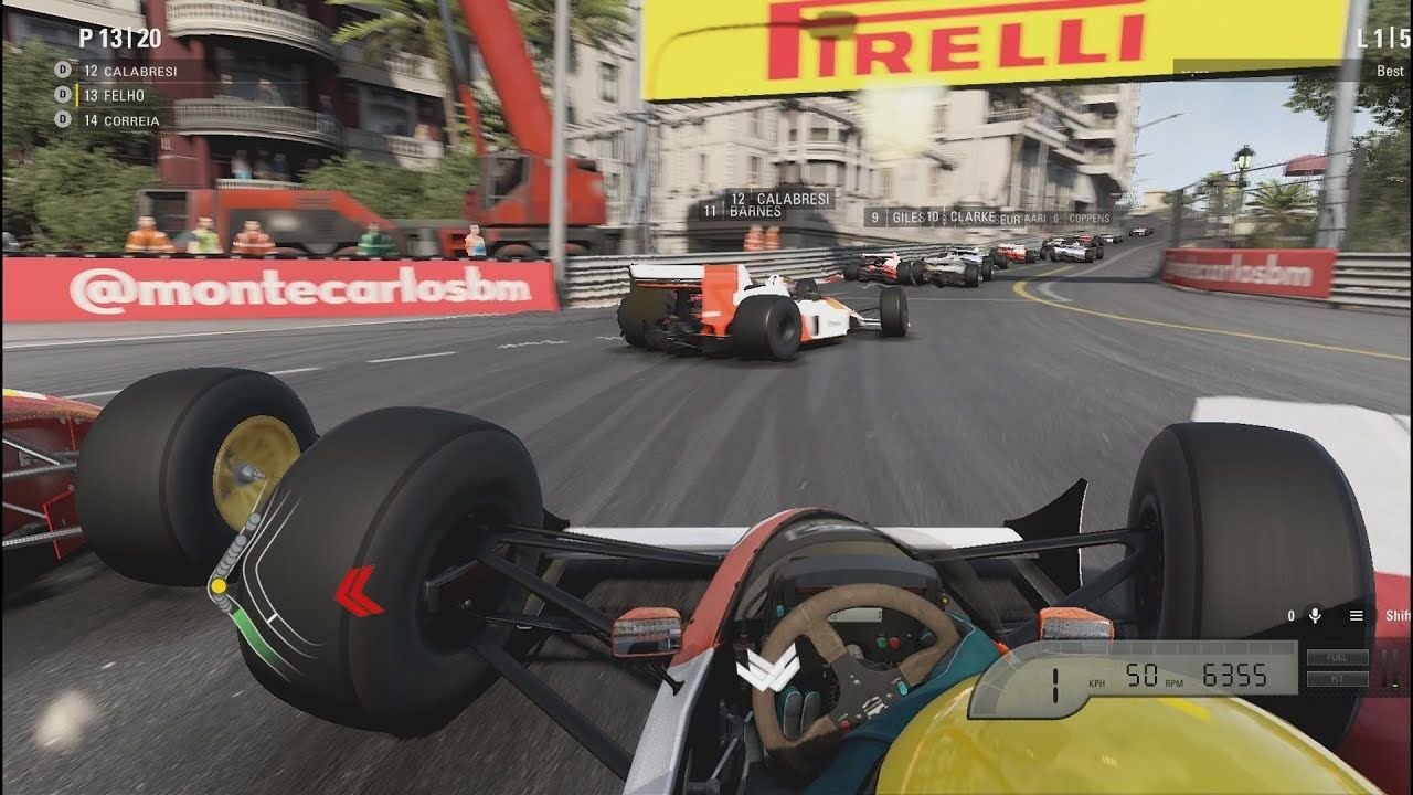 F1 2017 - 1988 McLAREN MP4 4 Classic Car DLC EN Global screenshot 4