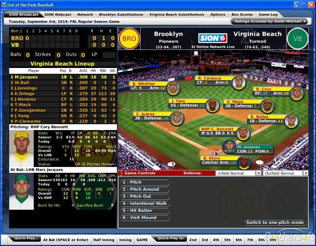 Out of the Park Baseball 18 EN Global screenshot 2