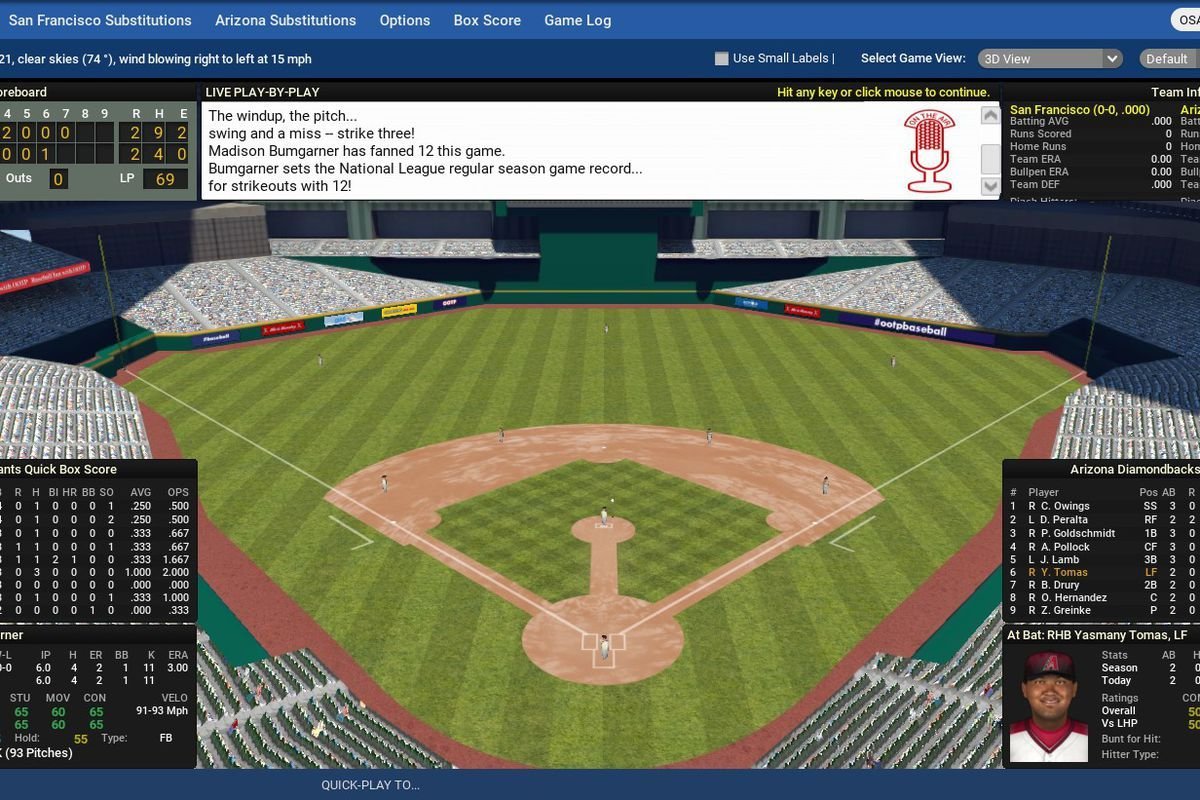 Out of the Park Baseball 18 EN Global screenshot 4