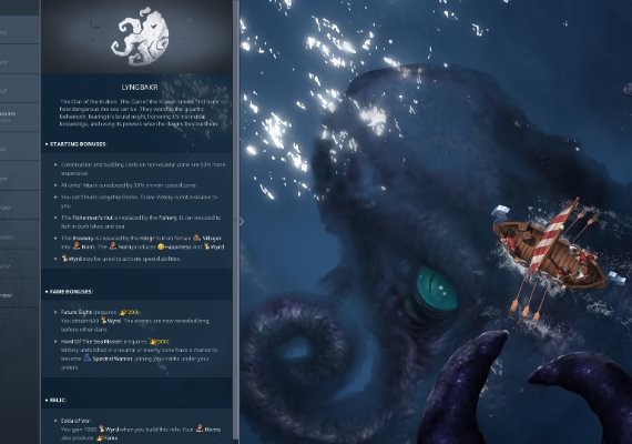 Northgard - Lyngbakr, Clan of the Kraken DLC Global screenshot 2
