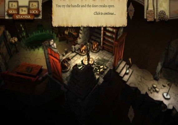 The Warlock of Firetop Mountain EN Global screenshot 2