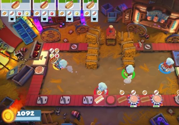 Overcooked! 2: Carnival of Chaos DLC Global screenshot 4