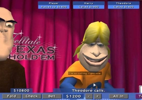 Telltale Texas Hold'em EN Global screenshot 4
