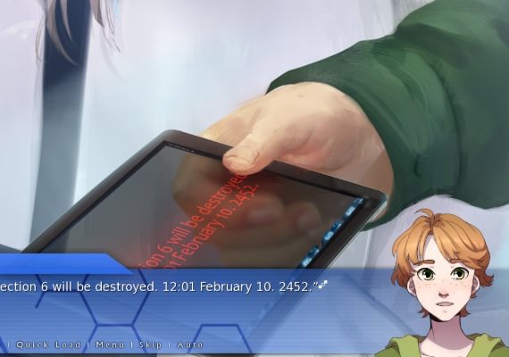 Orion: A Sci-Fi Visual Novel EN Global screenshot 2