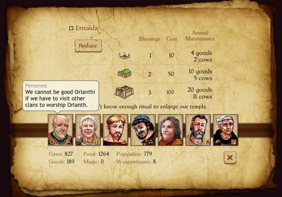 King of Dragon Pass EN Global screenshot 2