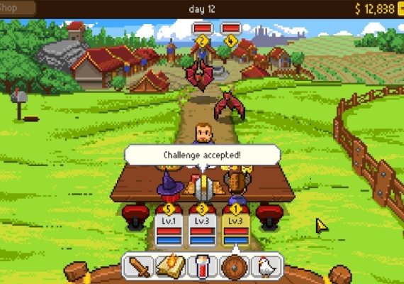 Knights of Pen and Paper +1 Deluxier Edition EN/DE/FR/IT/PT/ES Global screenshot 2
