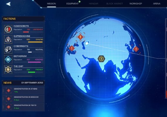 Robothorium: Cyberpunk Dungeon Crawler EN/DE/FR/IT/PT/RU/ZH/ES Global screenshot 3